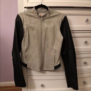Bernardo collection leather jacket
